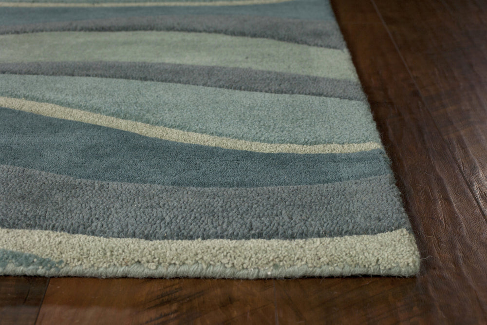 KAS Eternity 1053 Ocean Landscapes Area Rug Runner Image Feature