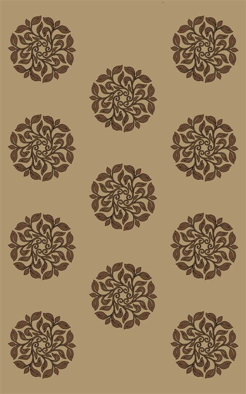 KAS Horizons 5701 Beige Mosaic Area Rug