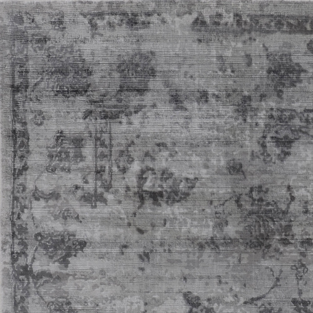 KAS Indulge 806 Grey Area Rug Lifestyle Image Feature