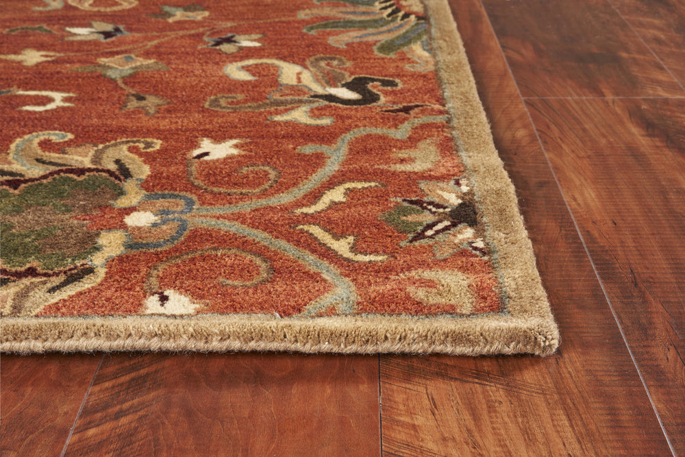 KAS Syriana 6009 Sienna Agra Area Rug Runner Image Feature
