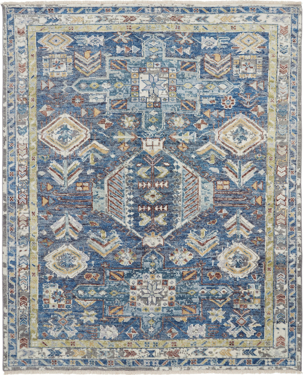 Ancient Boundaries Kohatk KOH-01 Denim Area Rug