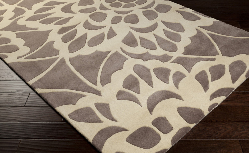 Surya Lace LCE-908 Area Rug 5x8 Corner Feature