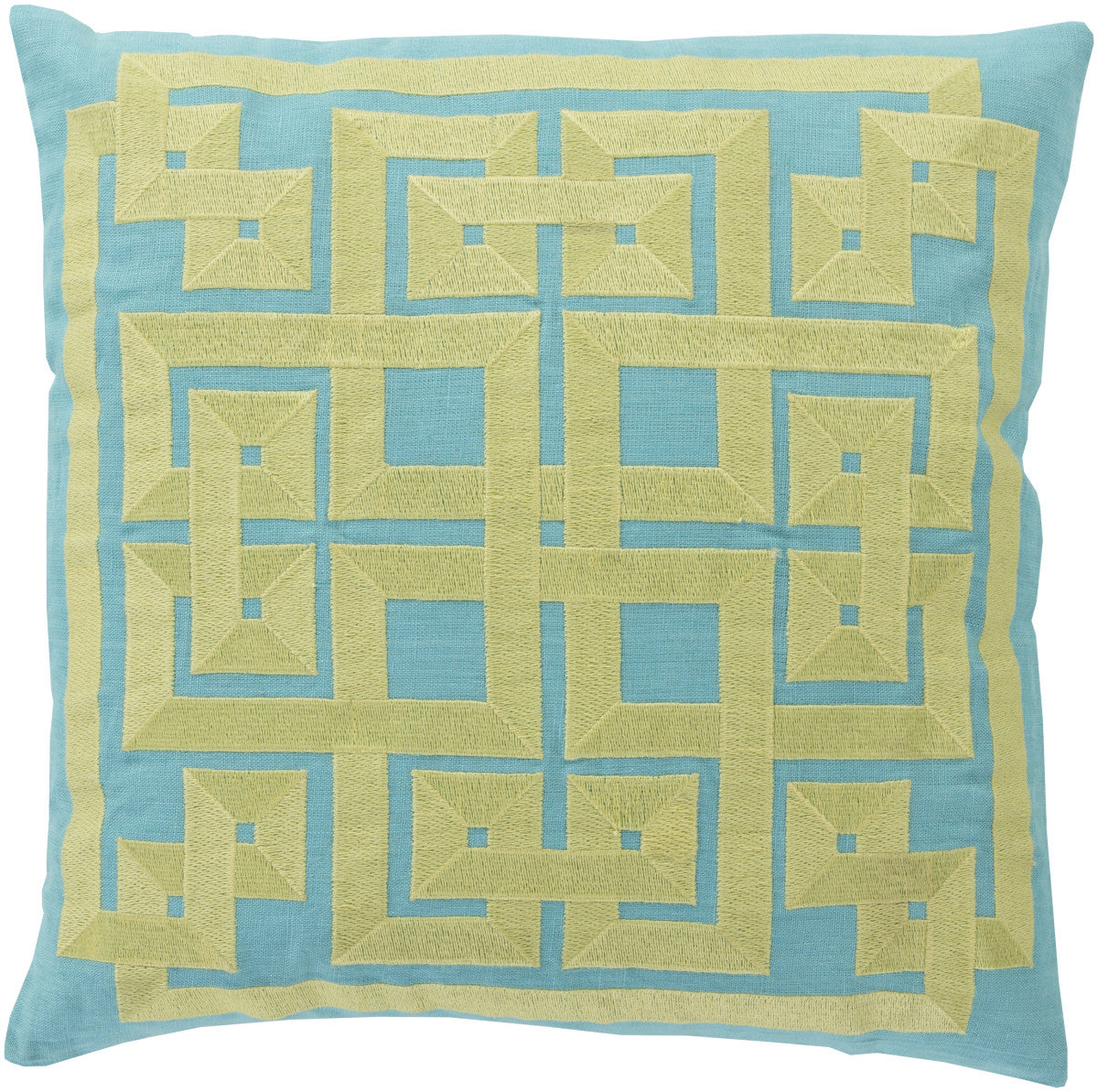 Surya Gramercy Intersected Geometrics LD-011 Pillow by Beth Lacefield