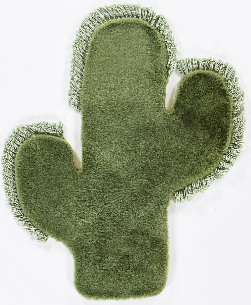 Momeni Lil Mo Snuggle Cactus LSN-4 Green Area Rug