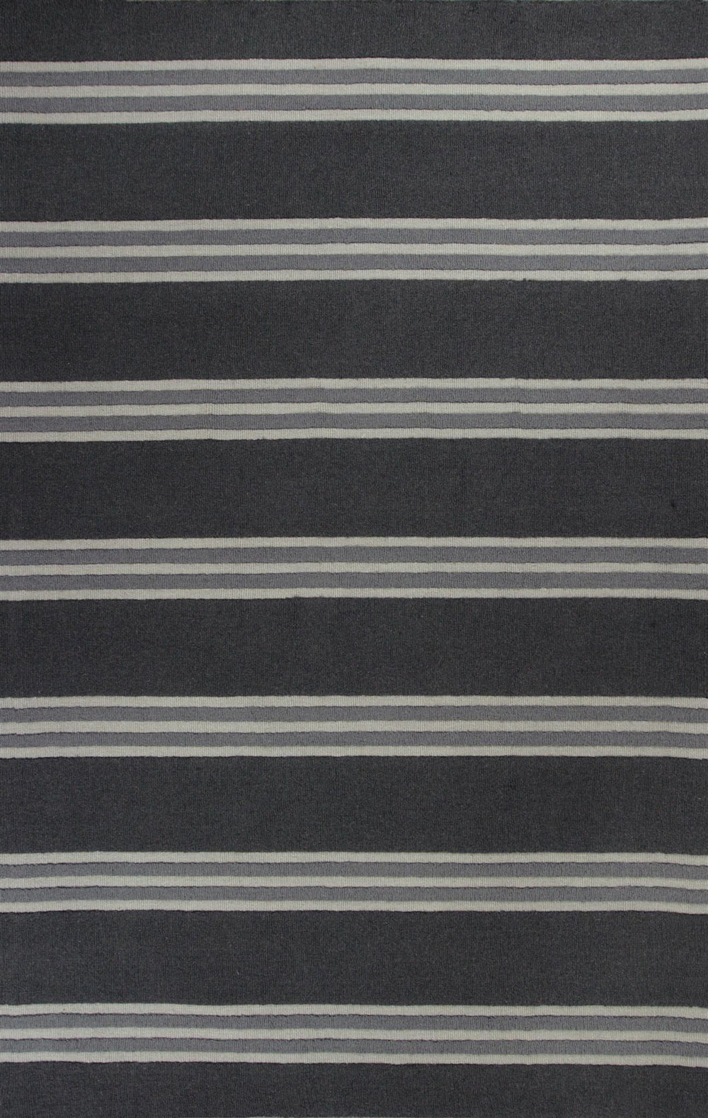 KAS Loft 2067 Charcoal Stripes Area Rug