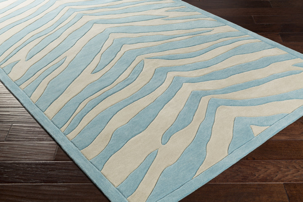 Surya Leap Frog LPF-8003 Area Rug Corner Shot Feature