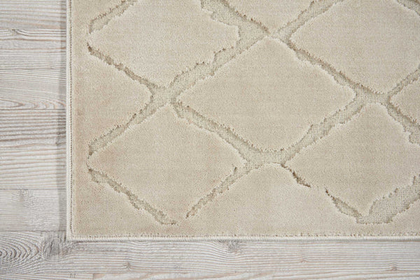 Nourison Gleam MA601 Ivory Area Rug by Michael Amini – Incredible