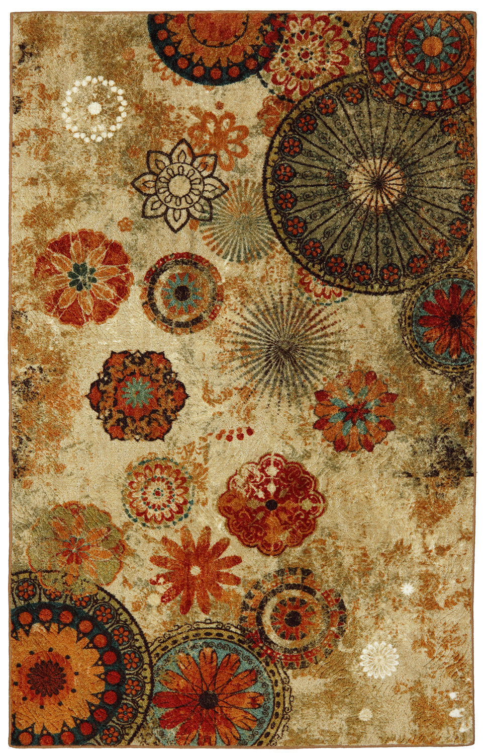 Mohawk Home Free Flow Caravan Medallion Multi Area Rug