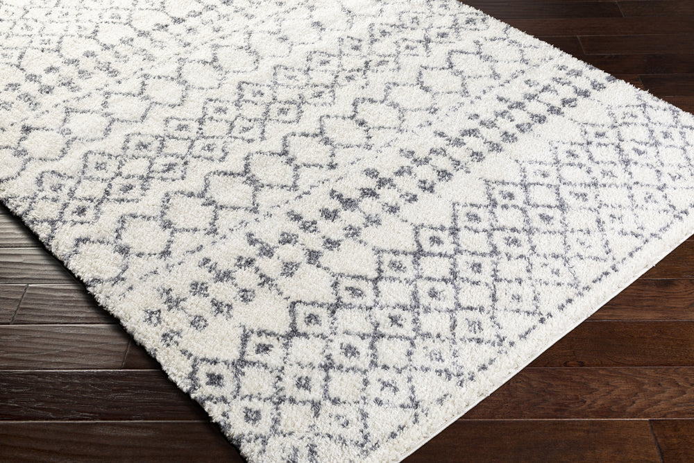 Surya Maroc Shag MRS-2310 Area Rug Corner Shot Feature