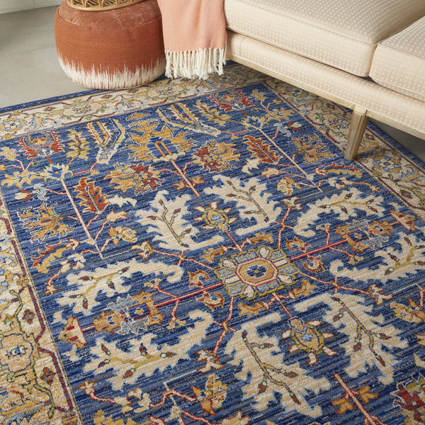 Majestic MST02 Denim Blue Area Rug by Nourison Incredible Rugs and Decor