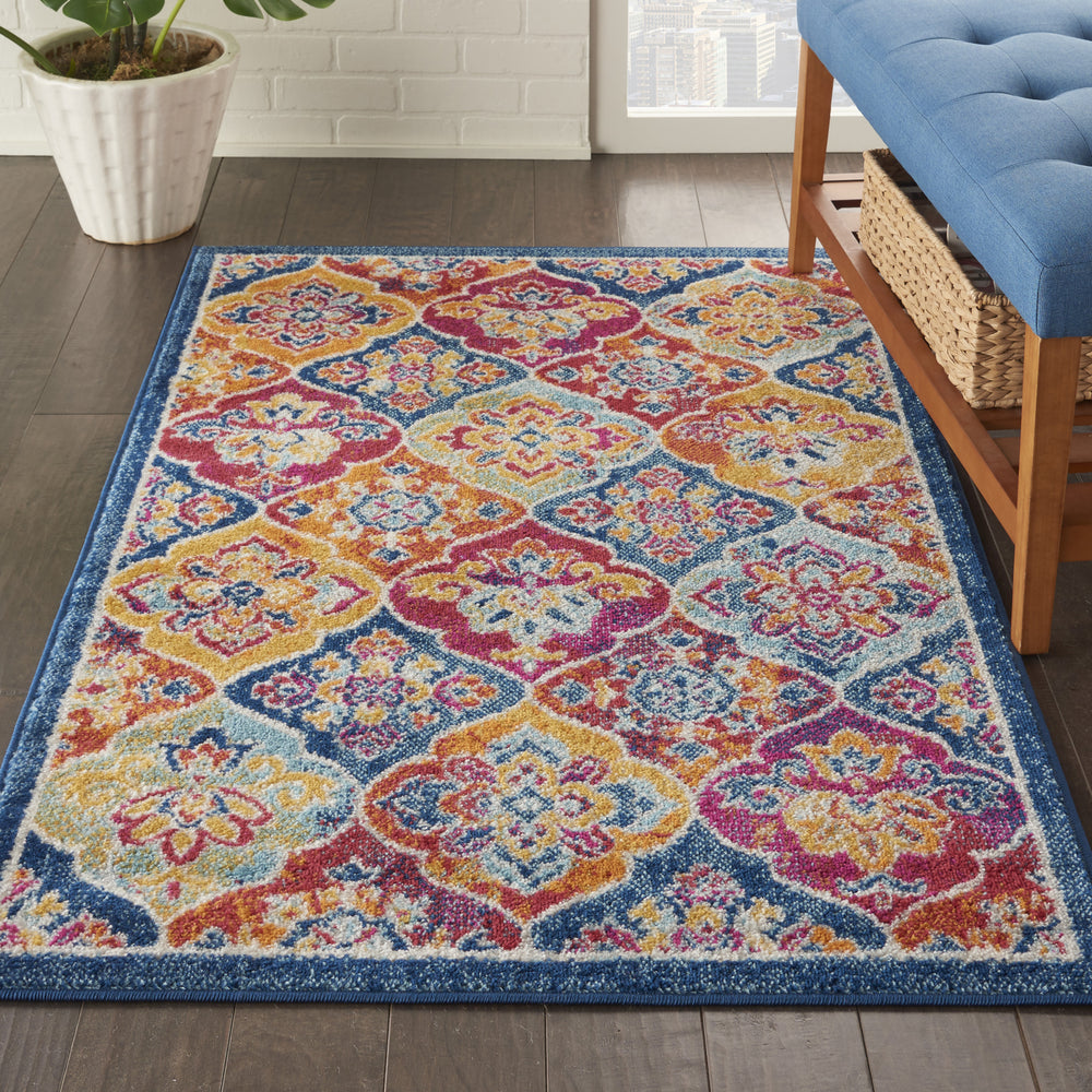 Nourison Persian Vintage PRV06 Multicolor Area Rug Room Image Feature