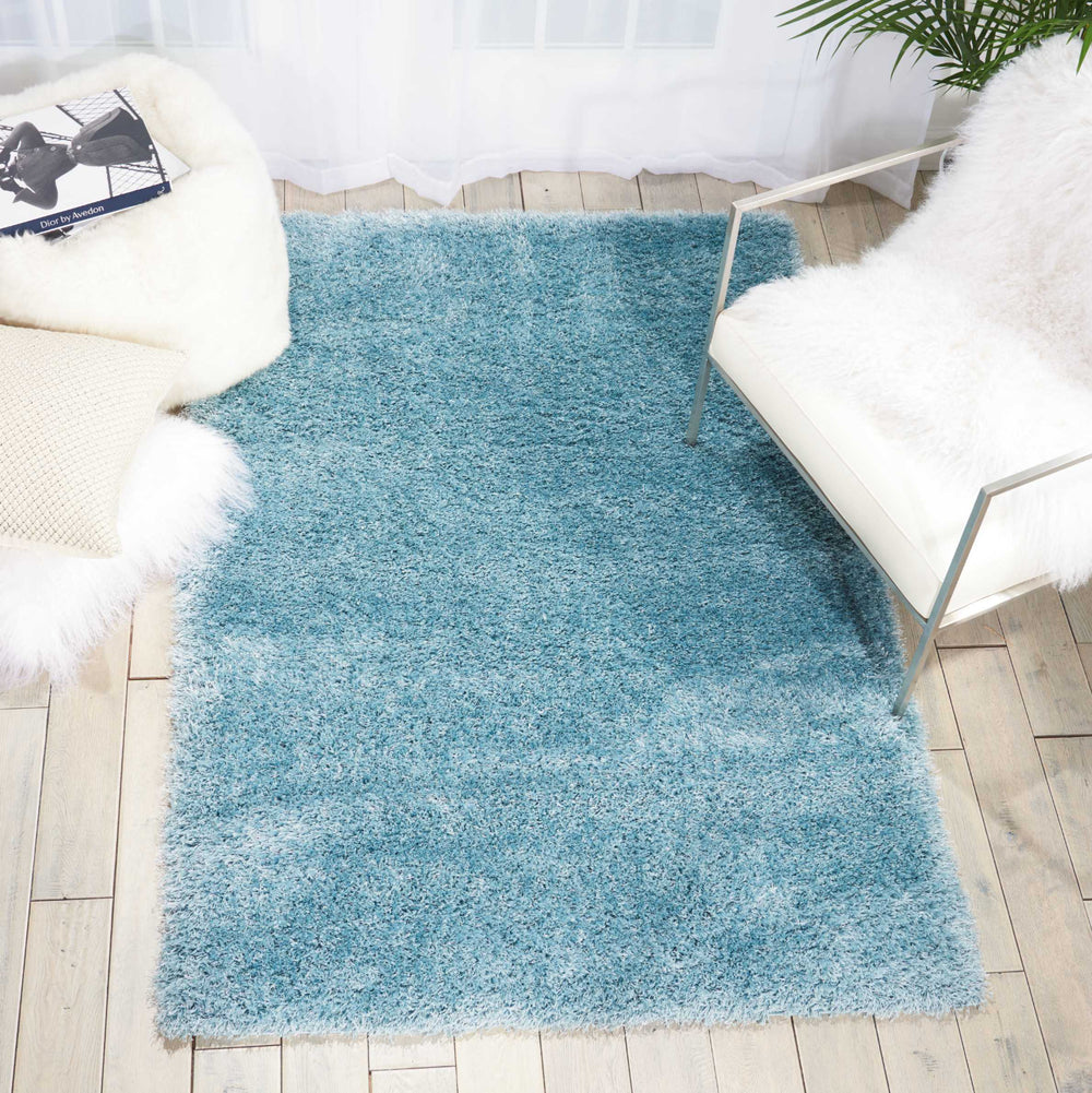 Nourison Escape ESCP1 Aqua Area Rug Feature