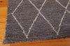 Nourison Organic Tudor OGT01 Slate Area Rug by Joseph Abboud Corner Image