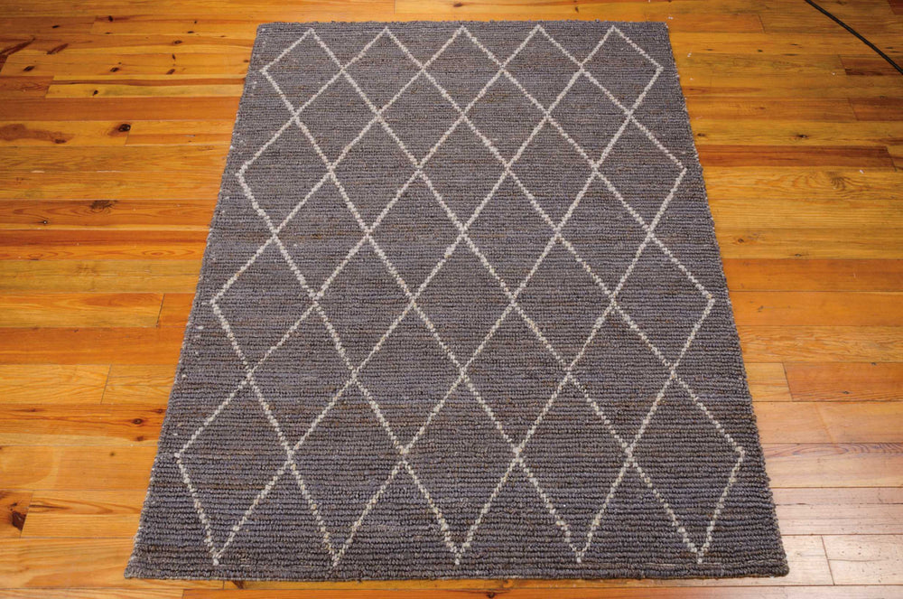 Nourison Organic Tudor OGT01 Slate Area Rug by Joseph Abboud Main Image Feature