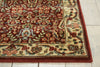 Nourison Persian Arts BD08 Burgundy Area Rug Detail Image