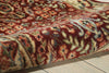 Nourison Persian Arts BD08 Burgundy Area Rug Detail Image
