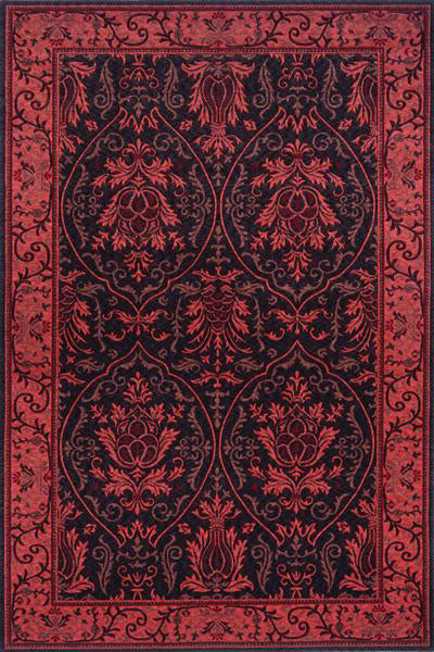 Momeni Nouveau NV-06 Black Area Rug