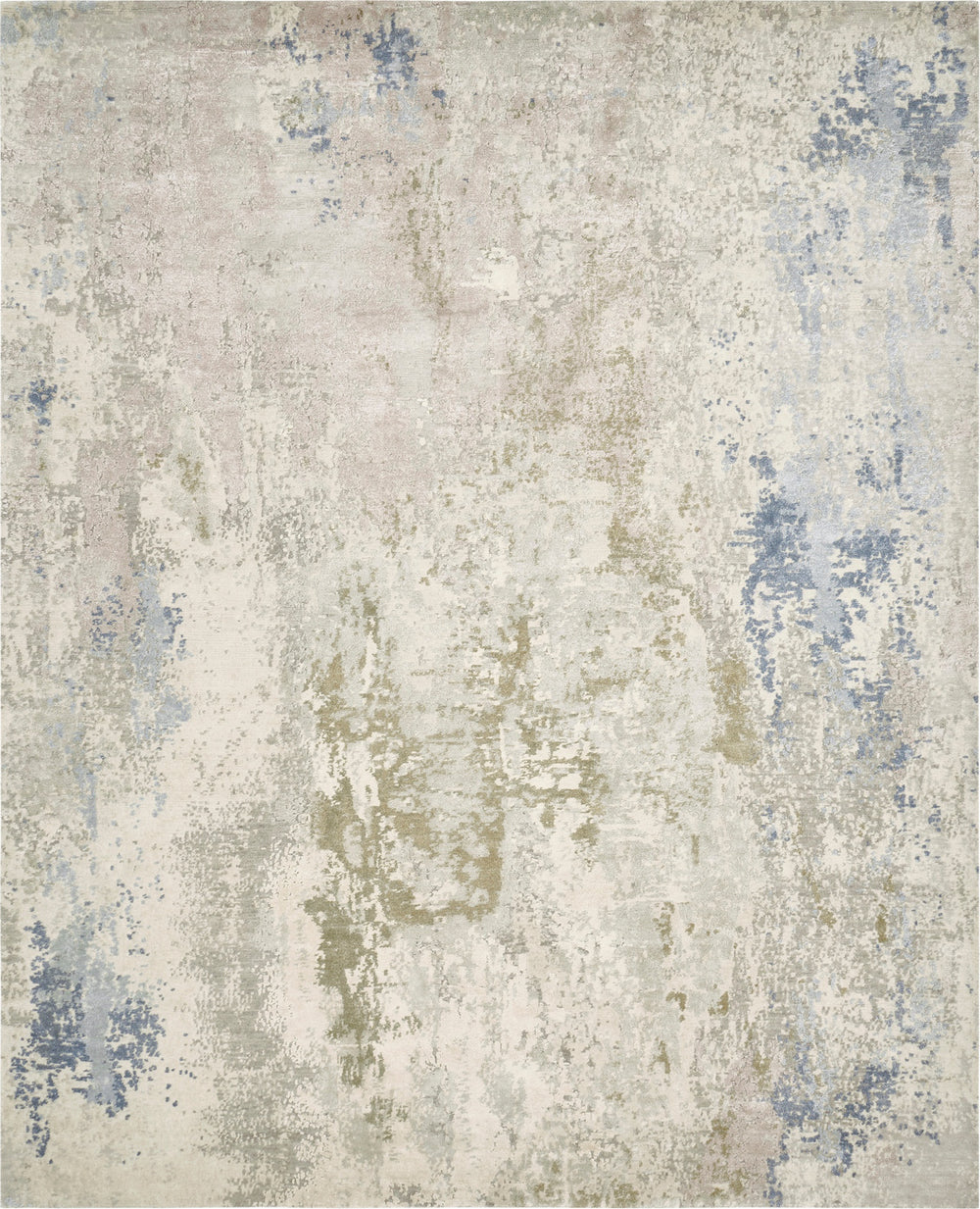 Ancient Boundaries Oikeios OIK-01 Blues/Tan Melange Area Rug