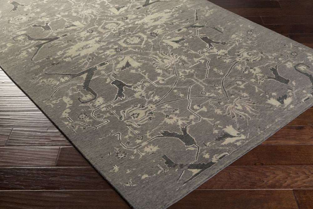 Surya Opulent OPE-6004 Area Rug Corner Shot Feature