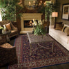 Oriental Weavers Ariana 113B2 Blue/Red Area Rug Lifestyle Image Featured