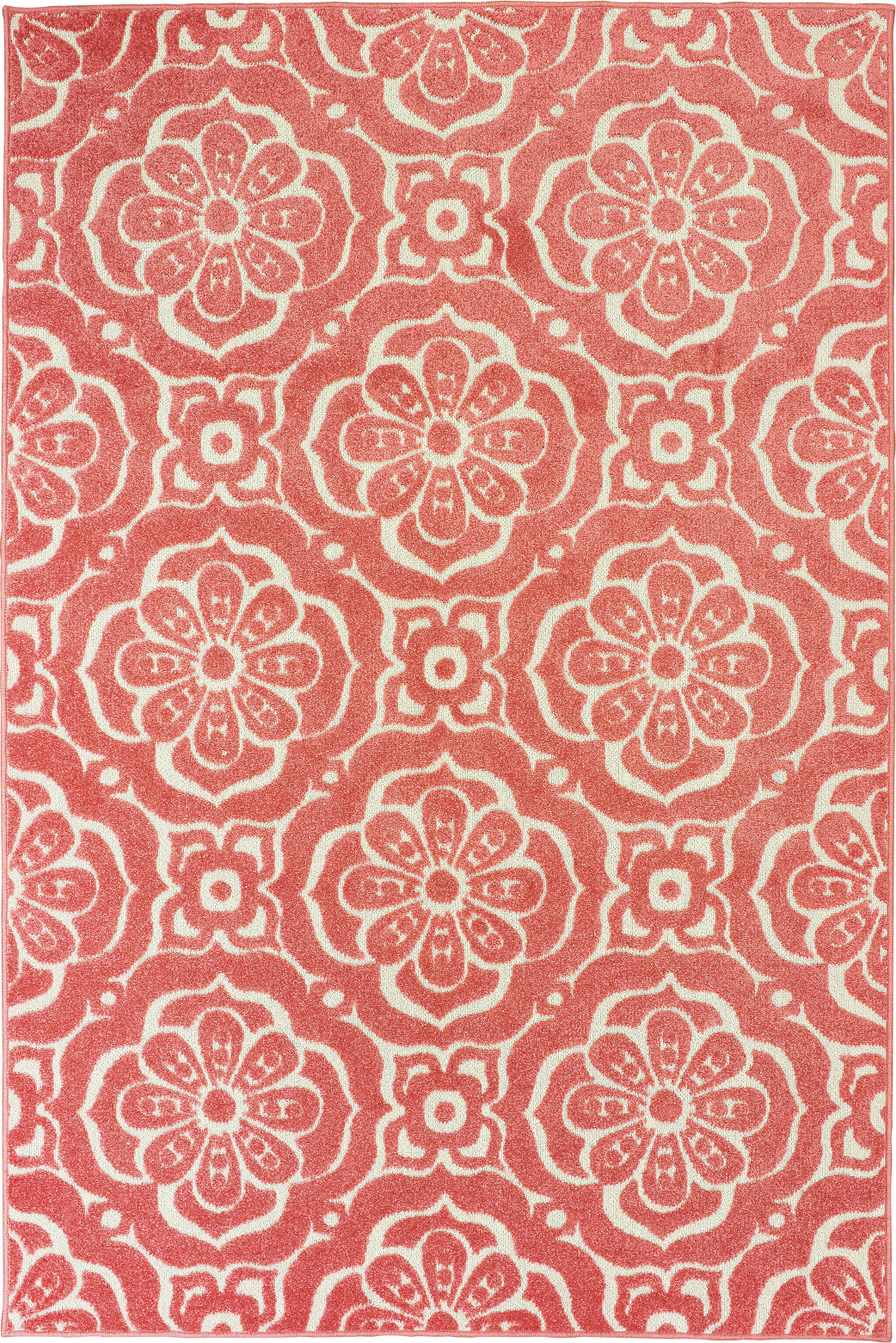 Oriental Weavers Barbados 539O4 Pink/Ivory Area Rug main image featured