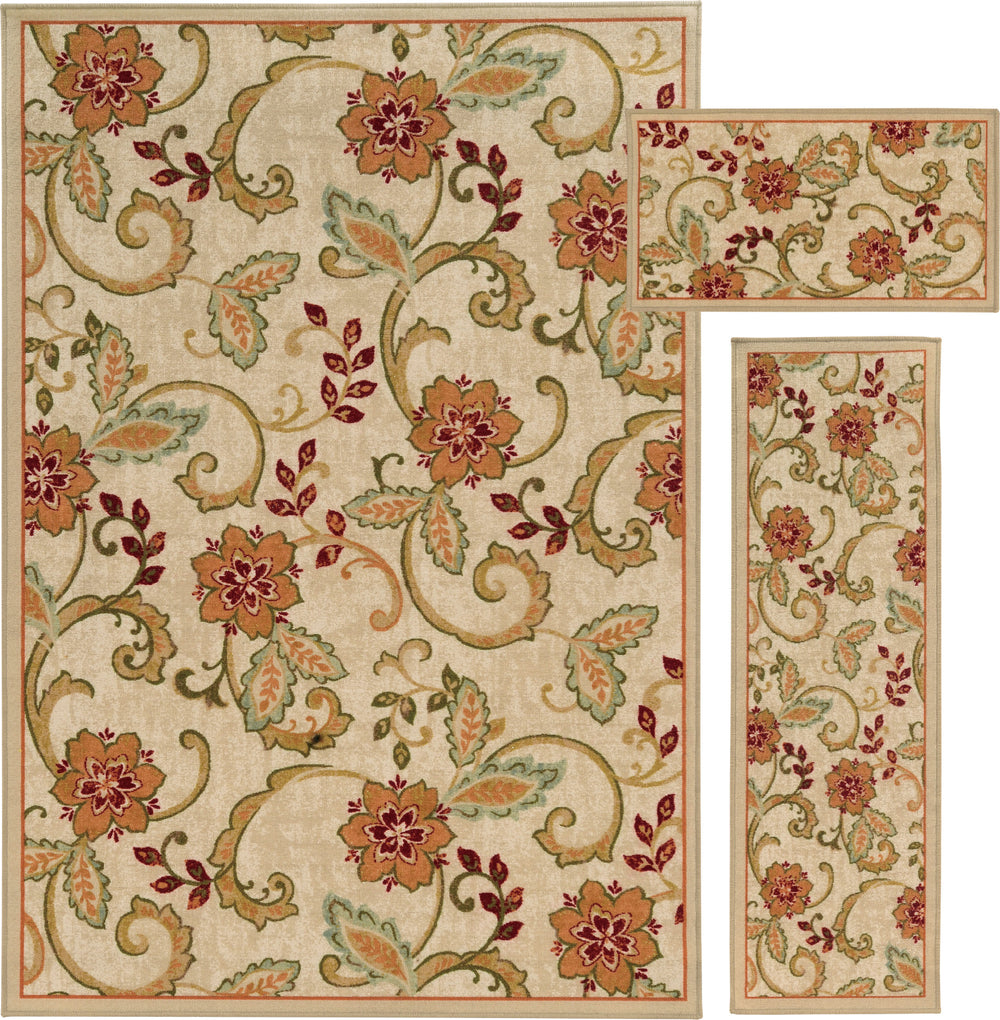 Oriental Weavers Benton 63969 Black/Green Area Rug