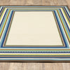 Oriental Weavers Caspian 1003X Ivory/Blue Area Rug Alternate Image