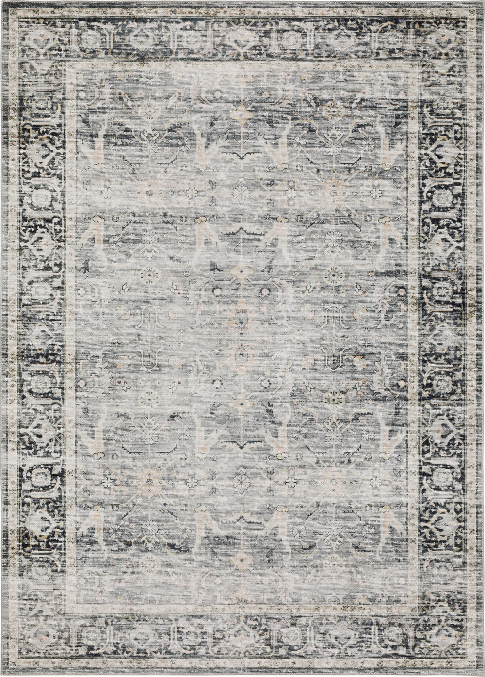 Oriental Weavers Charleston CHA07 Charcoal/Grey Area Rug