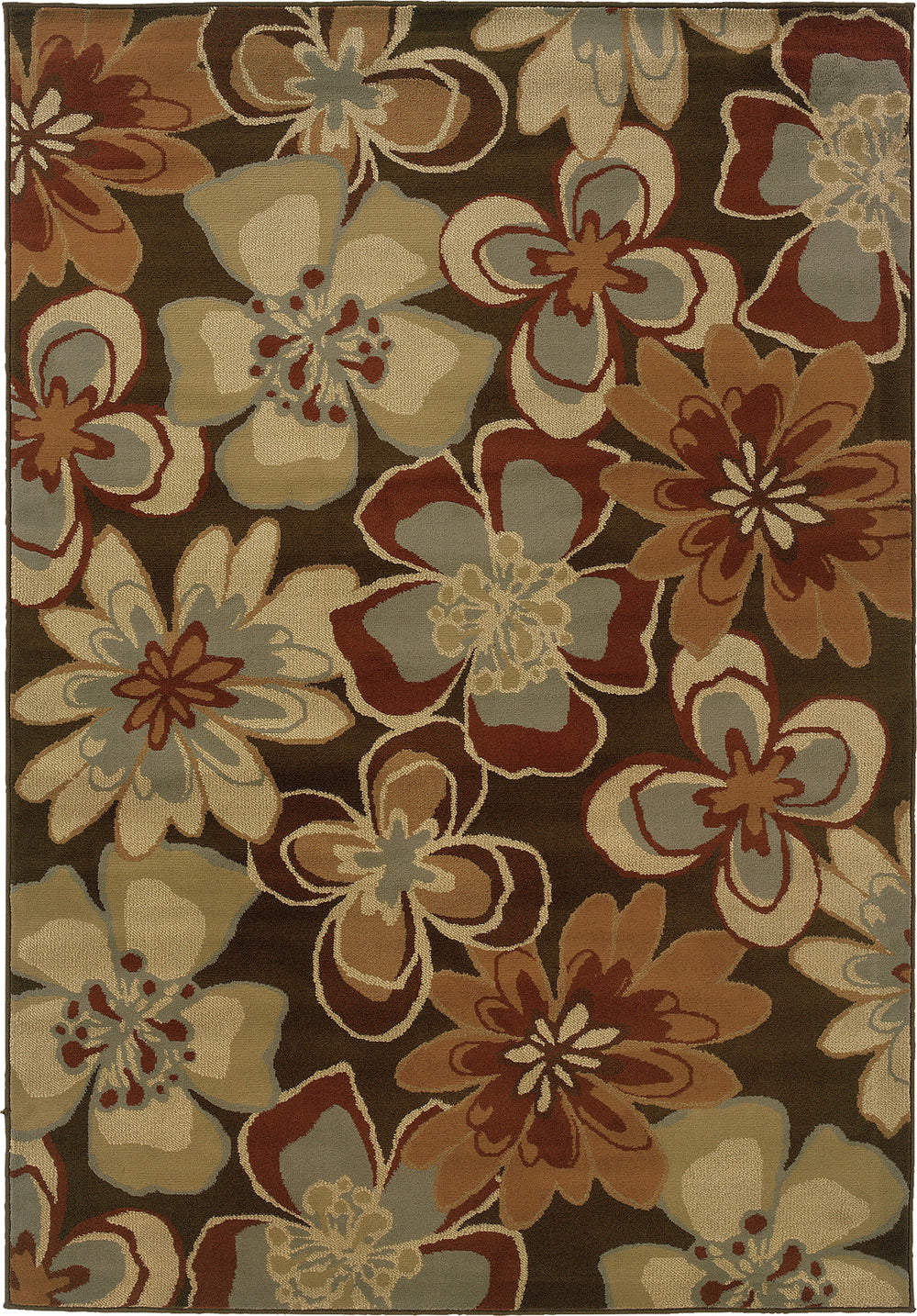 Oriental Weavers Darcy 5991N Brown/Multi Area Rug