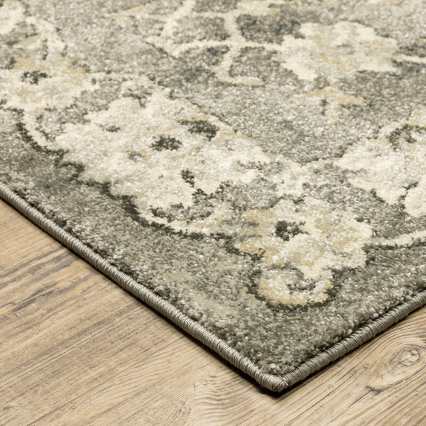 Oriental Weavers Florence 1002E Grey/ Beige Area Rug Incredible Rugs