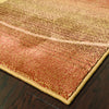Oriental Weavers Generations 1608D Beige/Rust Area Rug Corner Shot