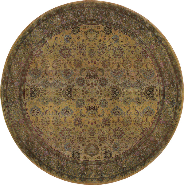 Avgari Creation Hand Woven, Oriental Jute Round Area Rug, Beige 5x5 Living  Room , Indoor, Garden Carpet Rug Doormat 