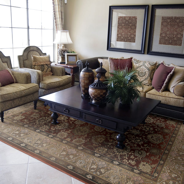 Oriental Weavers Generations 3434R Red/Beige Area Rug Incredible Rugs