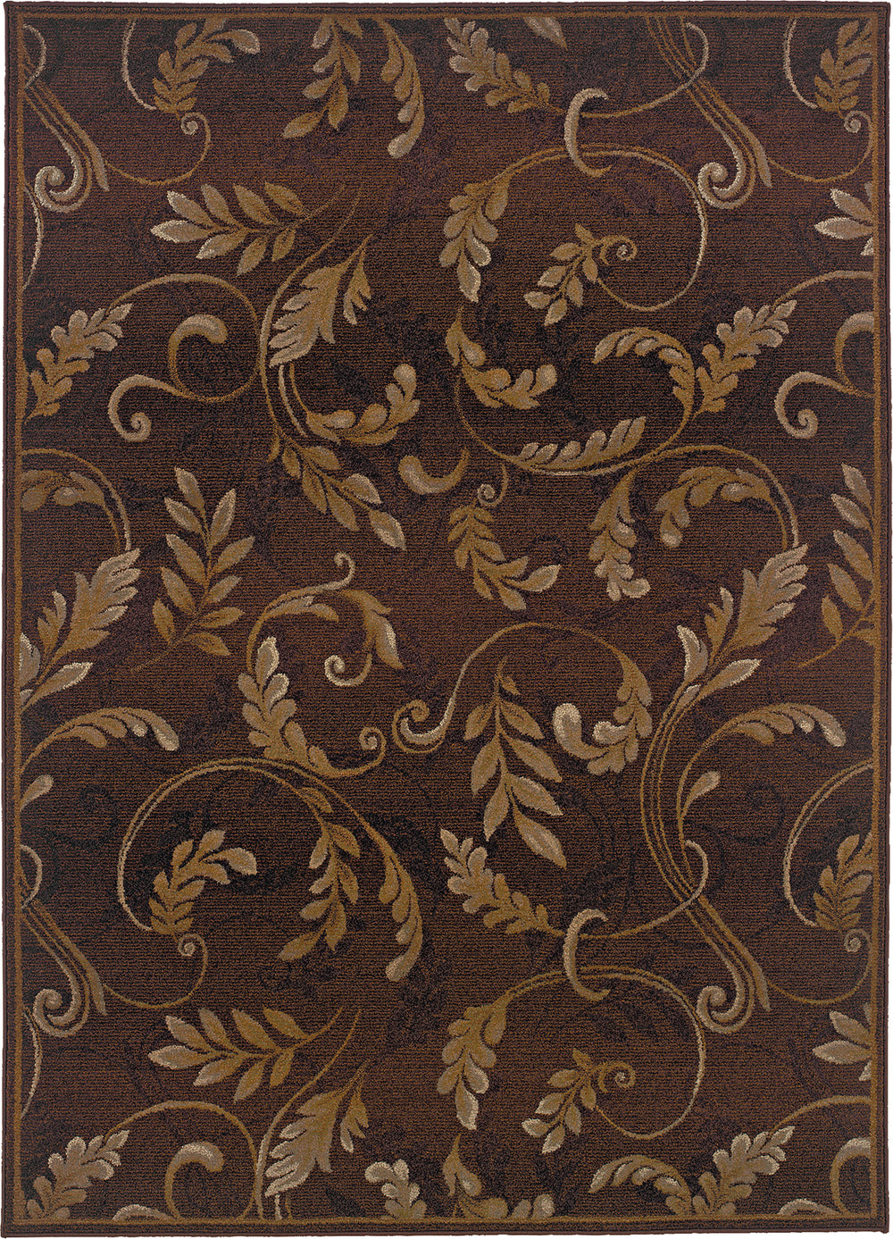 Oriental Weavers Genesis 003X1 Brown/Beige Area Rug main image featured