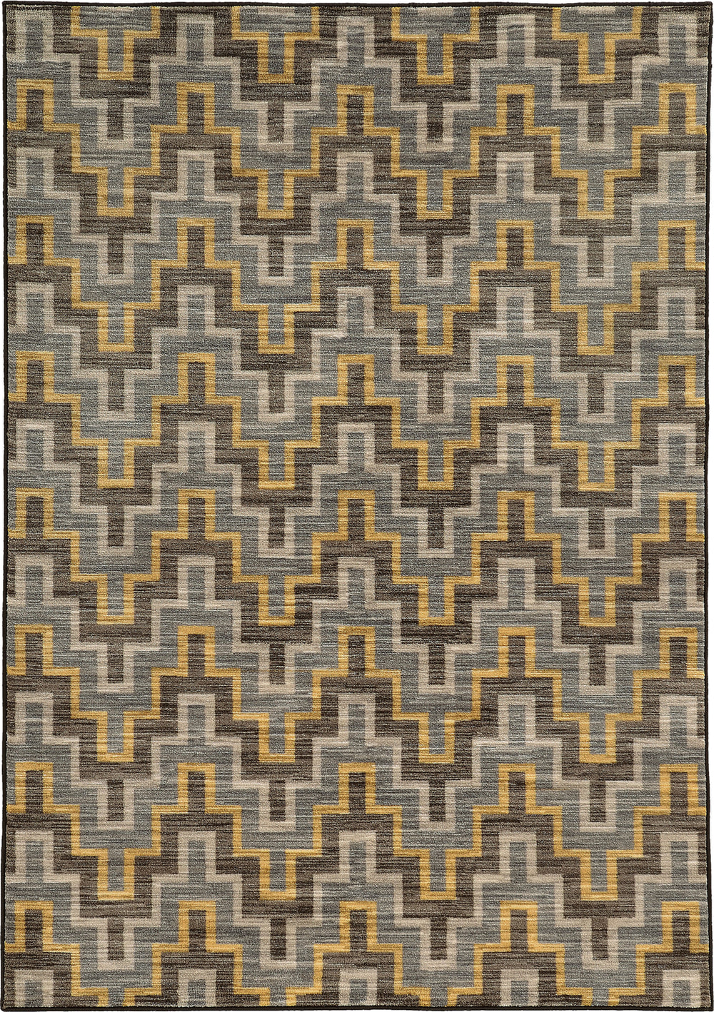 Oriental Weavers Harper 46248 Grey/Gold Area Rug