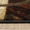 Oriental Weavers Hudson 2544B Brown/Black Area Rug Pile Image