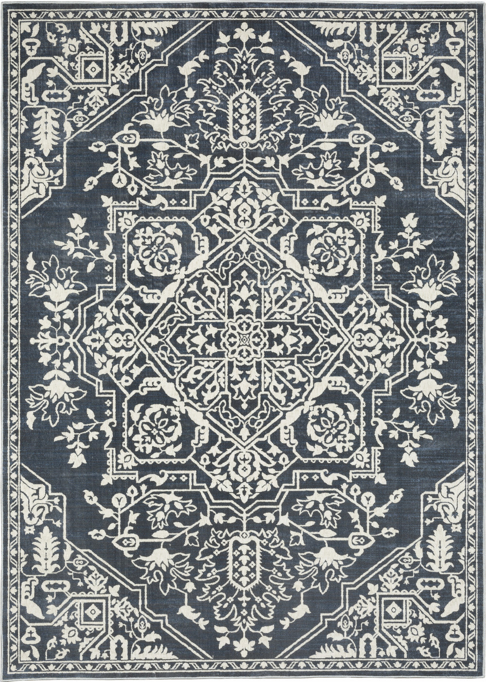 Oriental Weavers Intrigue INT10 Blue/Ivory Area Rug