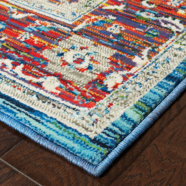 Oriental Weavers Joli 502X4 Red/ Multi Area Rug Incredible Rugs and Decor