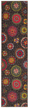 Oriental Weavers Kaleidoscope 1333N Charcoal/Multi Area Rug 2' 7 X 10' 0