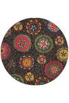Oriental Weavers Kaleidoscope 1333N Charcoal/Multi Area Rug 7' 8 X  7' 8
