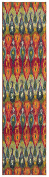 Oriental Weavers Kaleidoscope 2061Z Multi/Red Area Rug 2' 7 X 10' 0