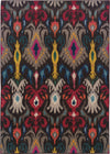 Oriental Weavers Kaleidoscope 502X5 Charcoal/Multi Area Rug main image
