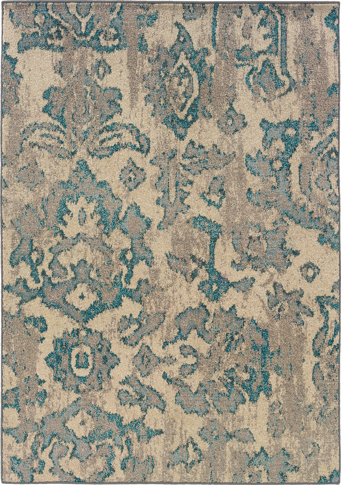 Oriental Weavers Kaleidoscope 8023Y Ivory/Blue Area Rug main image