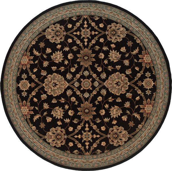 Oriental Weavers Nadira 312K2 Black/Blue Area Rug Incredible Rugs and