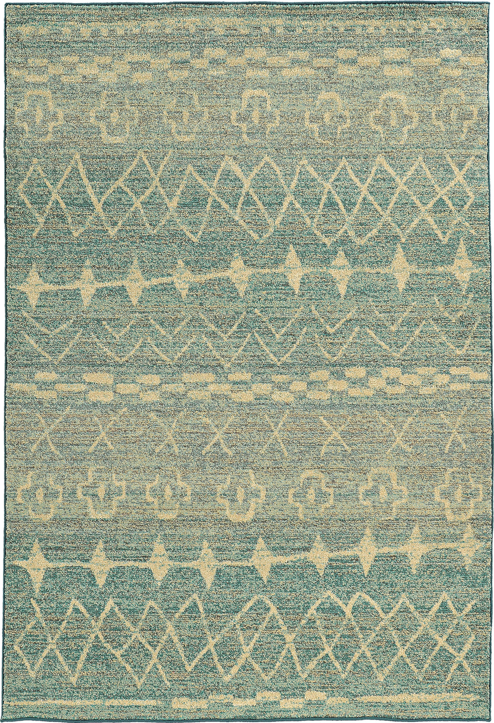 Oriental Weavers Nomad 2163F Blue/Beige Area Rug