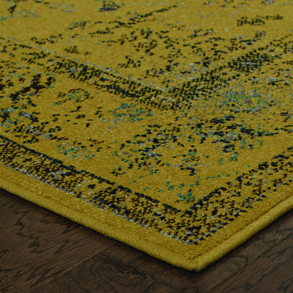 Oriental Weavers Revival 3251J Gold/Yellow Area Rug Incredible Rugs