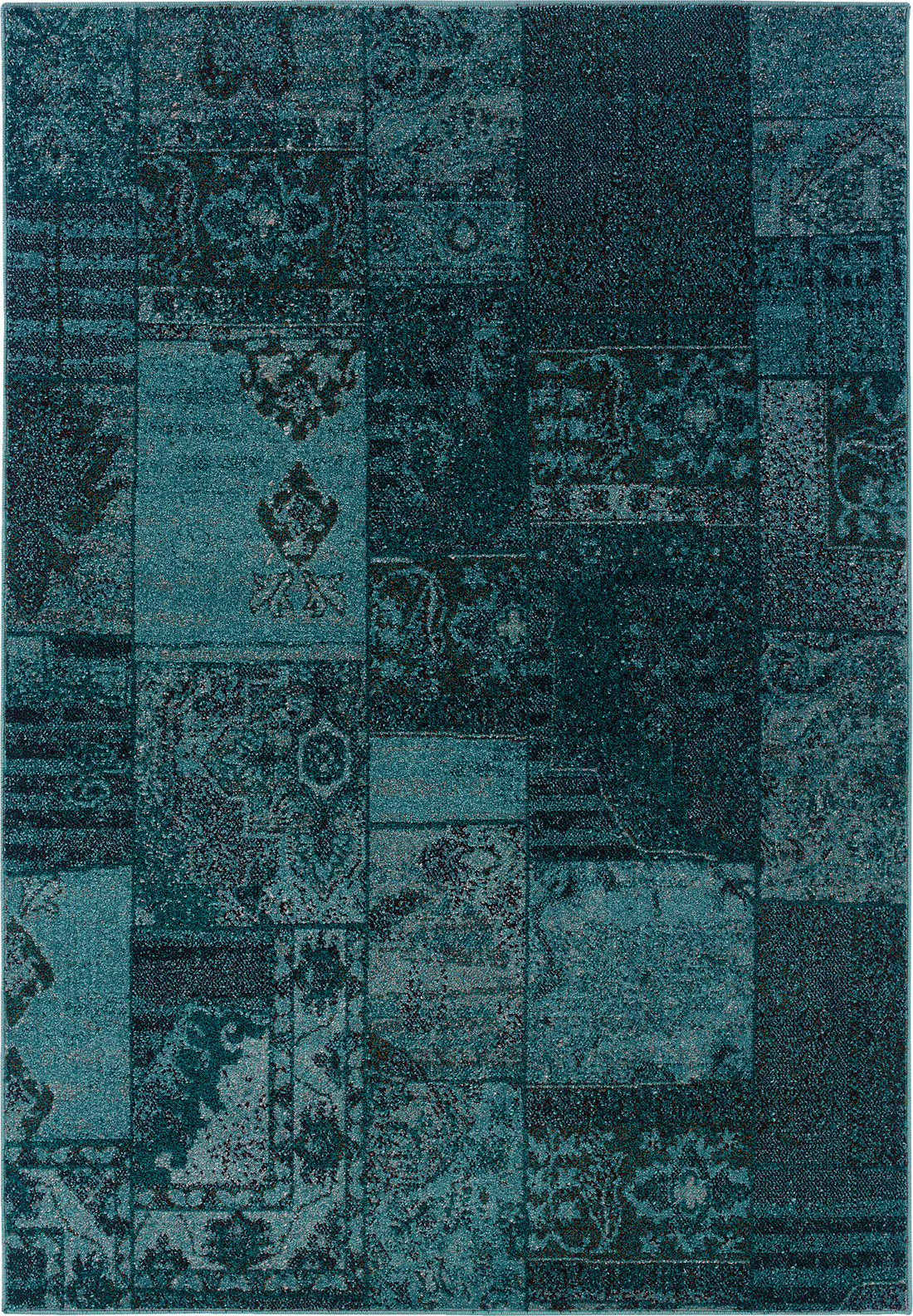 Oriental Weavers Revival 501G2 Teal/Grey Area Rug main image