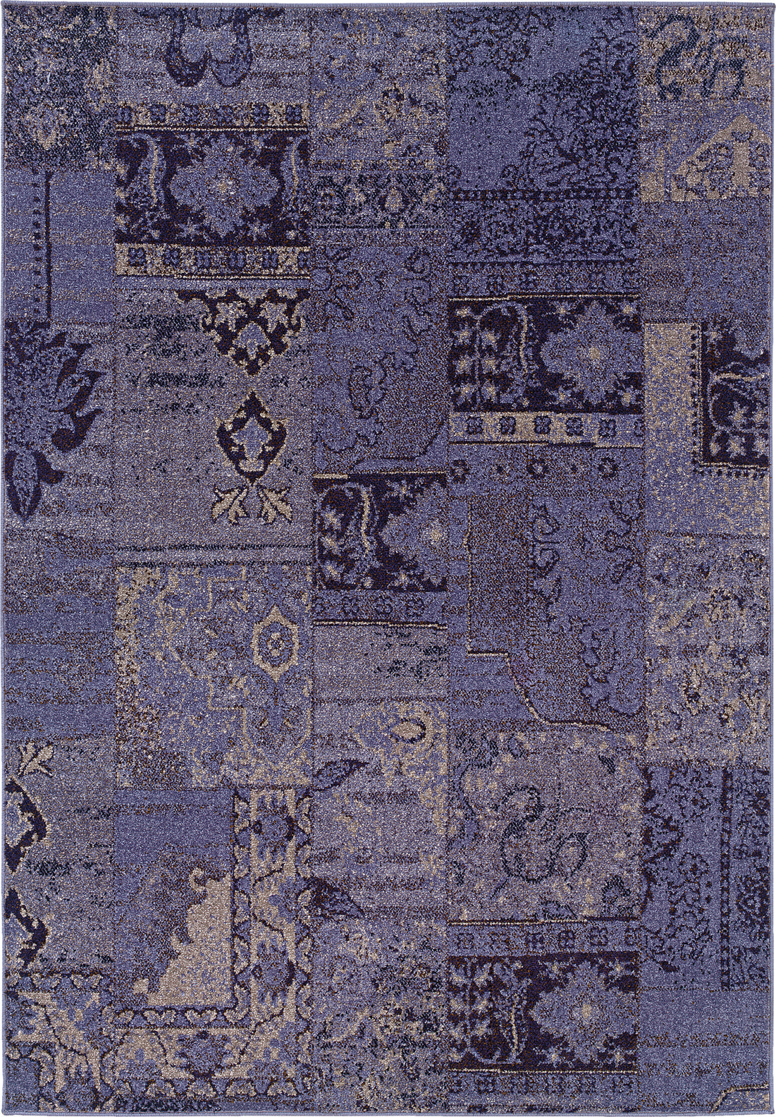 Oriental Weavers Revival 501L2 Purple/Grey Area Rug main image