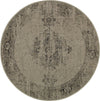 Oriental Weavers Revival 6330A Grey/Charcoal Area Rug Round Image