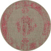 Oriental Weavers Revival 6330F Grey/Pink Area Rug Round Image
